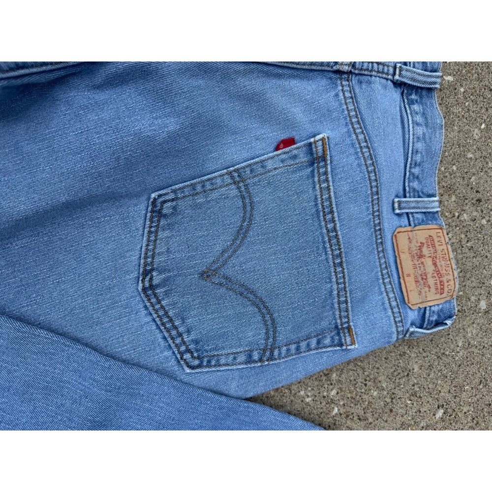 Levi's 505 Regular Fit Men's Jeans Light Wash Size 40x34‎ Made in 08 - Picture 16 of 16